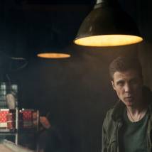 Александр Ляпин на съемках сериала "Тень за спиной"