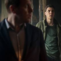 Александр Ляпин на съемках сериала "Тень за спиной"