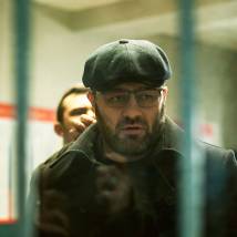 Михаил Пореченков на съемках сериала "Гадалка"