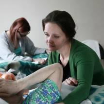Ксения Рус на съемках фильма "Потерянное счастье"
