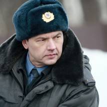 Алексей Фатеев на съемках фильма "Потерянное счастье"