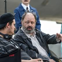 Владимир Ильин на съемках фильма "Пальма"