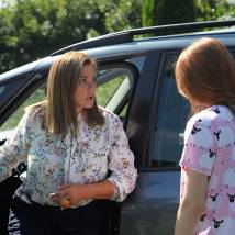Ирина Пегова на съемках фильма "Акушерка. Новая жизнь"