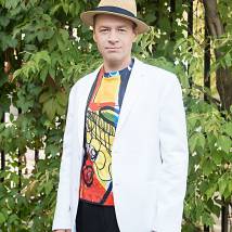Алексей Барабаш на съемках фильма "Формула мести"