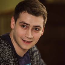 Дмитрий Егоров на съемках сериала "Акварели"