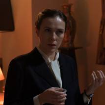 Елена Панова на съемках сериала "Шифр"