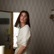 Мария Андреева на съемках сериала "Доктор Преображенский" (© фото: предоставлено Первым каналом)