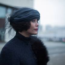 Екатерина Волкова на съемках сериала "Доктор Преображенский" (© фото: предоставлено Первым каналом)