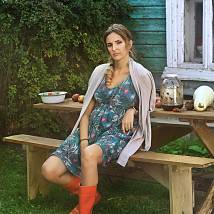 Софья Каштанова на съемках сериала "Психологини. Второй сезон"