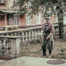 Александр Никольский на съемках сериала "Казанова" (© фото: предоставлено Первым каналом)