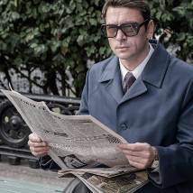 Антон Хабаров на съемках сериала "Казанова" (© фото: предоставлено Первым каналом)