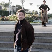 Антон Хабаров на съемках сериала "Казанова" (© фото: предоставлено Первым каналом)