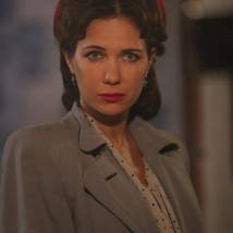 Екатерина Климова на съемках сериала "По законам военного времени 3"