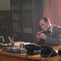 Иван Шибанов на съемках сериала "По законам военного времени 3"