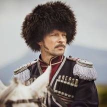 Даниил Страхов на съемках фильма "Аманат"