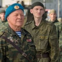 На съемках фильма "Отставник. Один за всех"