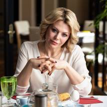 Светлана Тимофеева-Летуновская на съемках сериала "Случайный кадр" (© фото: предоставлено телеканалом НТВ)