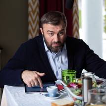 Михаил Пореченков на съемках сериала "Случайный кадр" (© фото: предоставлено телеканалом НТВ)