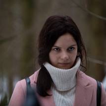 Дарья Алыпова на съемках сериала "Случайный кадр" (© фото: предоставлено телеканалом НТВ)