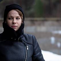 Александра Ребенок на съемках сериала "Случайный кадр" (© фото: предоставлено телеканалом НТВ)