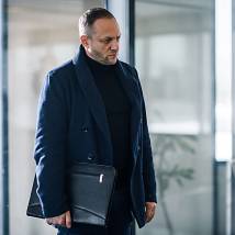 Эдуард Флеров на съемках сериала "12 часов"