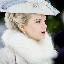 Алина Томников на съемках сериала "Екатерина. Самозванцы"