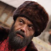 Артур Иванов на съемках сериала "Екатерина. Самозванцы"