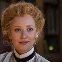 Вильма Кутавичюте на съемках сериала "Воскресенский" (© фото: предоставлено Первым каналом)