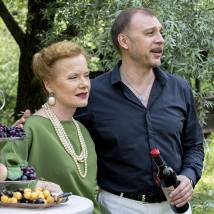 Сергей Чонишвили на съемках сериала "Анатомия убийства"
