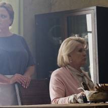 Галина Польских на съемках сериала "Анатомия убийства"