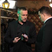 Дмитрий Лавров на съемках сериала "Анонимный детектив"