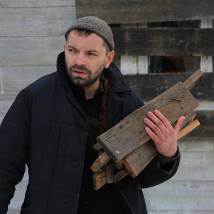 Гавриил Федотов на съемках сериала "Анонимный детектив"