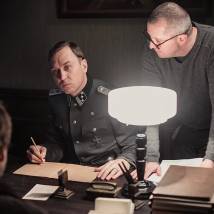 Вадим Перельман, Ларс Айдингер на съемках фильма "Уроки фарси"