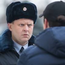 На съемках фильма "Невский. Тень Архитектора"
         (© фото: предоставлено телеканалом НТВ)
