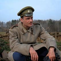 Максим Матвеев на съемках фильма "Ленин. Неизбежность"