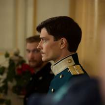 Максим Матвеев на съемках фильма "Ленин. Неизбежность"