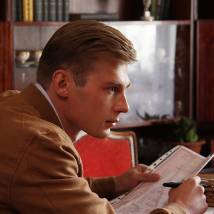 Григорий Некрасов на съемках сериала "Вспышка" (© фото: предоставлено телеканалом НТВ)