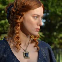 Милена Радулович на съемках сериала "Янычар" (© фото: предоставлено Первым каналом)
