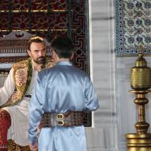 Иван Босильчич на съемках сериала "Янычар" (© фото: предоставлено Первым каналом)