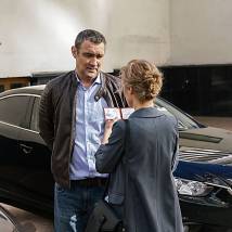 Константин Юшкевич на съемках сериала "Балабол. Четвертый сезон"