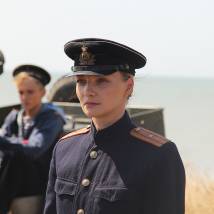 Екатерина Вилкова на съемках фильма "Черное море" (© фото: предоставлено телеканалом "Россия 1")