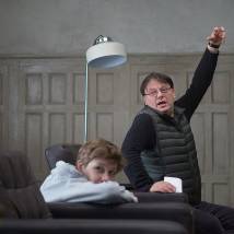 Валерий Тодоровский на съемках фильма "Гипноз"