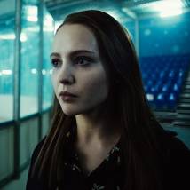 Юлия Хлынина на съемках фильма "Лёд 2"