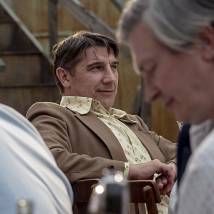 Сергей Угрюмов на съемках альманаха "Одесский пароход"