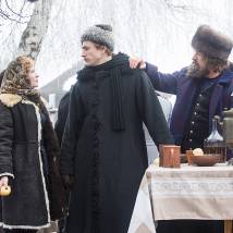 Юлия Пересильд, Александр Горбатов на съемках сериала "Угрюм-река" (© фото: Анна Митрохина)