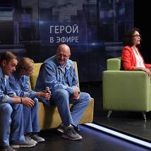 Екатерина Волкова на съемках сериала "Скорая помощь 2" (© фото: предоставлено телеканалом НТВ)