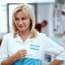Анна Якунина на съемках сериала "Склифосовский 8" (© фото: предоставлено телеканалом "Россия 1")