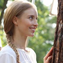 Анна Сагайдачная на съемках сериала "Ангелина" (© фото: предоставлено телеканалом "Россия 1")
