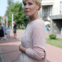 Мария Куликова на съемках сериала "Ангелина" (© фото: предоставлено телеканалом "Россия 1")