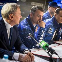 Игорь Петренко, Анатолий Белый на съемках фильма "Мастер"